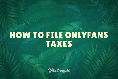 what does onlyfans 1099 look like|How to File OnlyFans Taxes on Turbotax